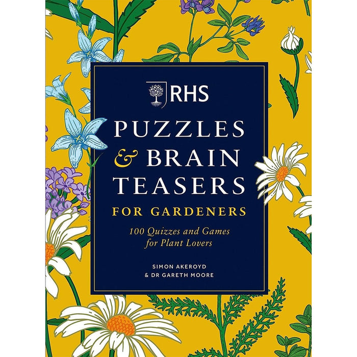 RHS Book of Puzzles And Brainteasers For Gardeners