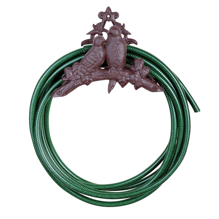 Ornamental Garden Hose Holder - Bird Silouette