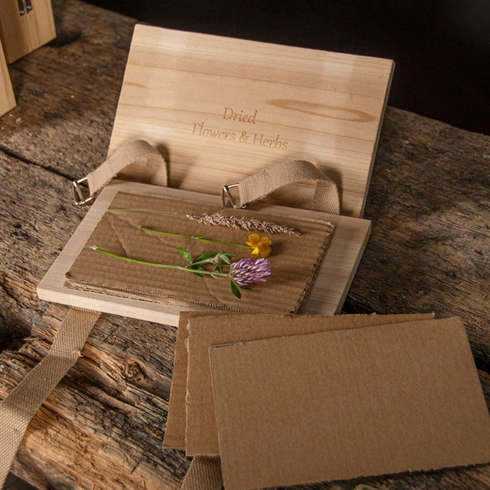 Dried Flowers & Herbs Press with Straps (FSC 100%)