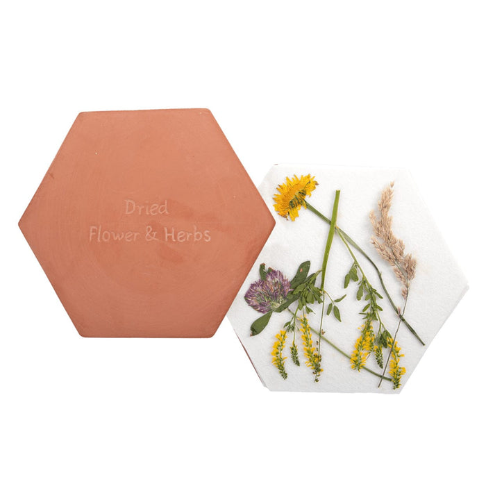Microwave Dried Flowers & Herbs Press