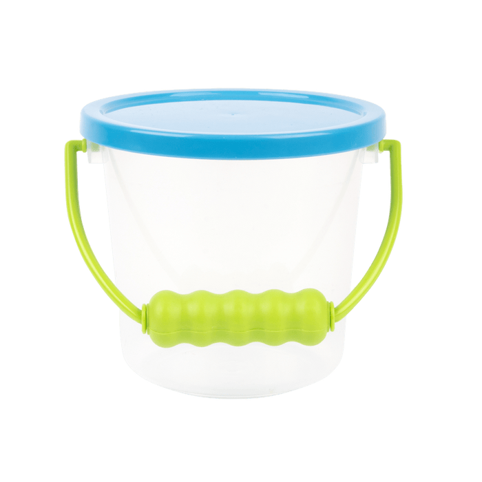 Seaside Transparent Bucket with Lid for Kids