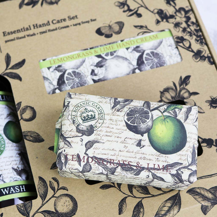 Kew Lemongrass & Lime Hand Care Gift Set