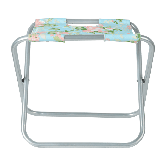 Rose Print Clever Garden Tool Stool 2-in-1