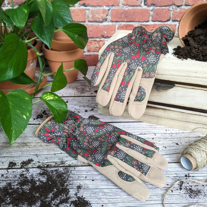 Dark Green Meadow Gardening Gloves