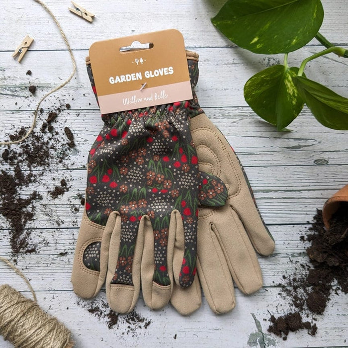 Dark Green Meadow Gardening Gloves