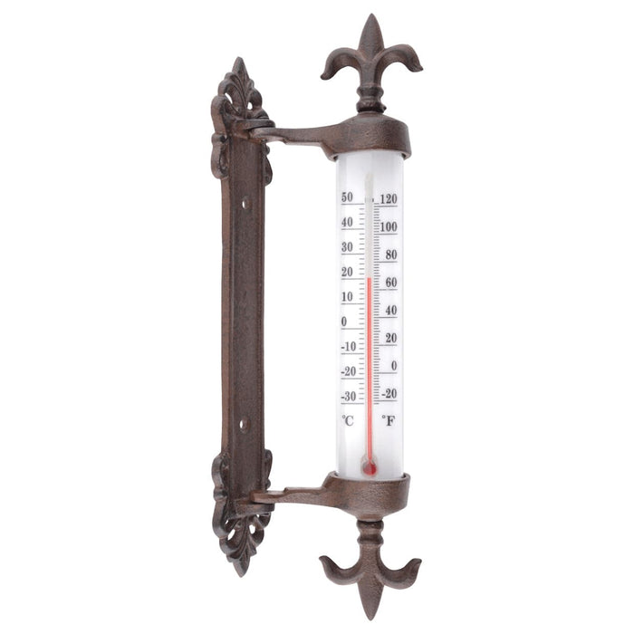 Rustic Window Frame Thermometer