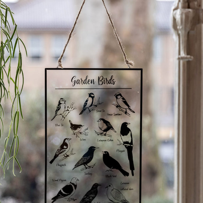 Window Hanger Garden Birds