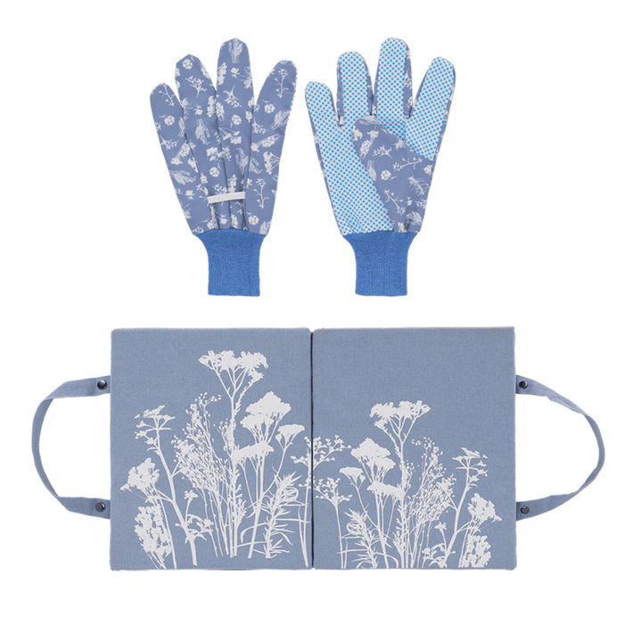 Meadow Herbs Kneeler and Gloves set