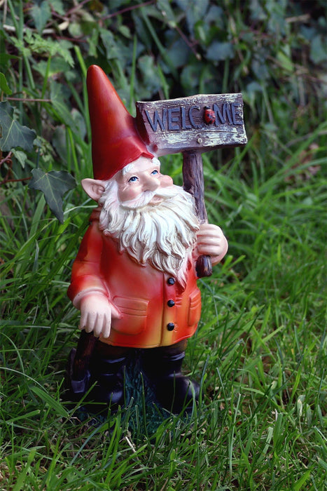 A Bit Quackers Garden Decor - Bruce the Garden Gnome