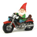 A Bit Quackers Garden Decor - Garden Gnome on Motorbike