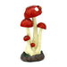 A Bit Quackers Garden Decor - Garden Ornament - Red Toadstool with Ladybird