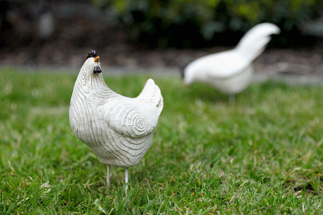 A Bit Quackers Garden Decor - Wood style Chicken