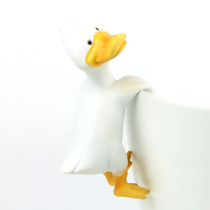 A Bit Quackers Plant Pot Accessories - Plant Pot Hangers - White Ducks