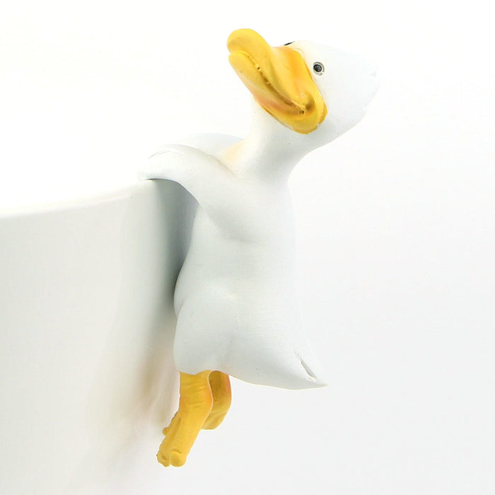 A Bit Quackers Plant Pot Accessories - Plant Pot Hangers - White Ducks