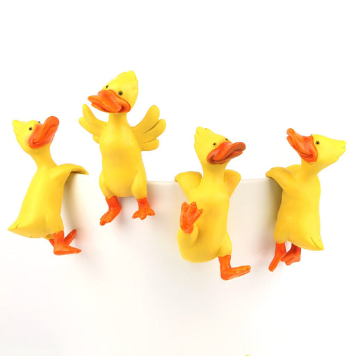 A Bit Quackers Plant Pot Accessories - Plant Pot Hangers - Yellow Ducks