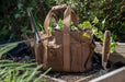 Alaskan MAKER Garden Bags - Canvas Gardening Tool Bag - Havana