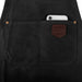 Alaskan MAKER Gardening Aprons & Tool Belts - Canvas Apron - Black