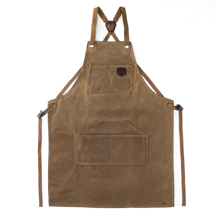 Alaskan MAKER Gardening Aprons & Tool Belts - Canvas Garden Apron - Havana