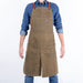 Alaskan MAKER Gardening Aprons & Tool Belts - Canvas Split Garden Apron - Sand