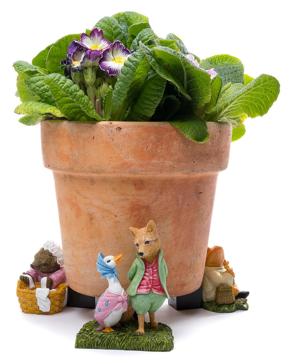 Beatrix Potter Plant Pot Accessories - Plant Pot Feet - Jemima Puddle-Duck & Friends