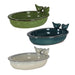 Best for Birds Bird Baths & Feeders - Decorative Ceramic Oval Garden Bird Bath