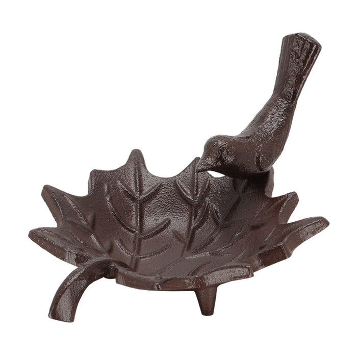 Best for Birds Bird Baths & Feeders - Garden Wildlife Bird Bath - Leaf Silouette