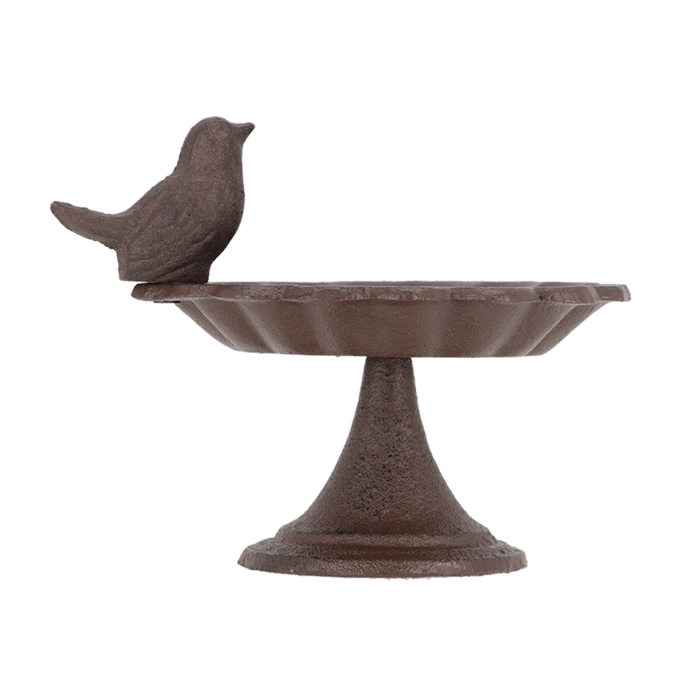 Best for Birds Bird Baths & Feeders - Raised Garden Wildlife Bird Bath - Bird Silouette