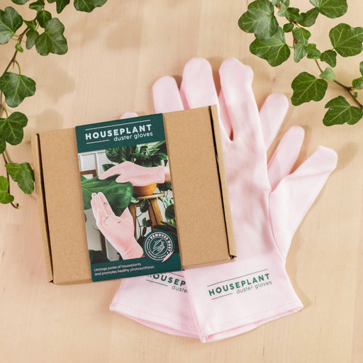 Bubblegum Stuff Indoor Gardening - Houseplant Duster Gloves - Delicate Cleaning Gloves