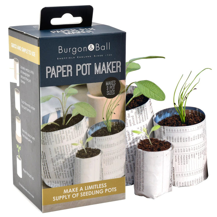 Burgon & Ball Garden Essentials - Paper Pot Maker - Essential Tools