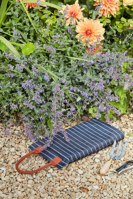 Burgon & Ball Garden Kneeling Pads - Sophie Conran Garden Kneeler - Blue Stripe