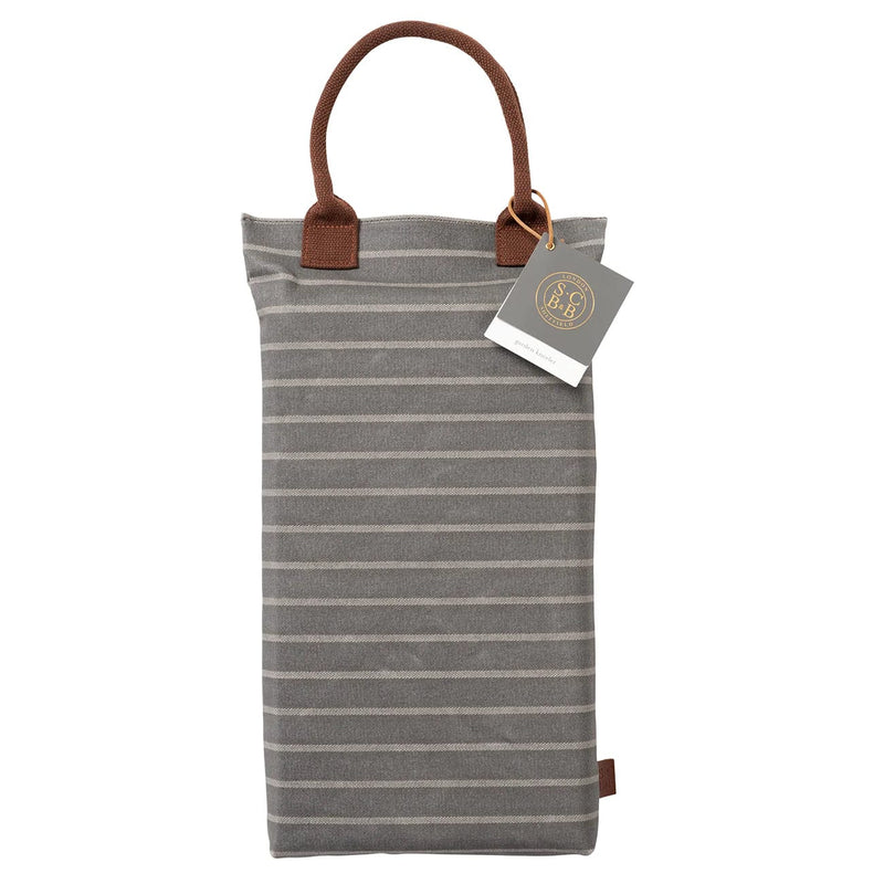 Burgon & Ball Garden Kneeling Pads - Sophie Conran Garden Kneeler - Grey Stripe