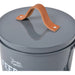 Burgon & Ball Garden Storage & Organisation - Feed the Birds' Bird Food Tin - Charcoal