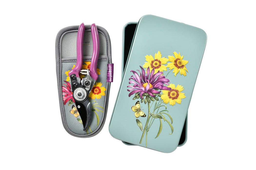 Burgon & Ball Garden Tool Gift Sets - Asteraceae Pruner and Holster - Gift Boxed