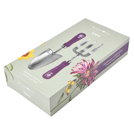 Burgon & Ball Garden Tool Gift Sets - Asteraceae Trowel & Fork Set - Gift Boxed