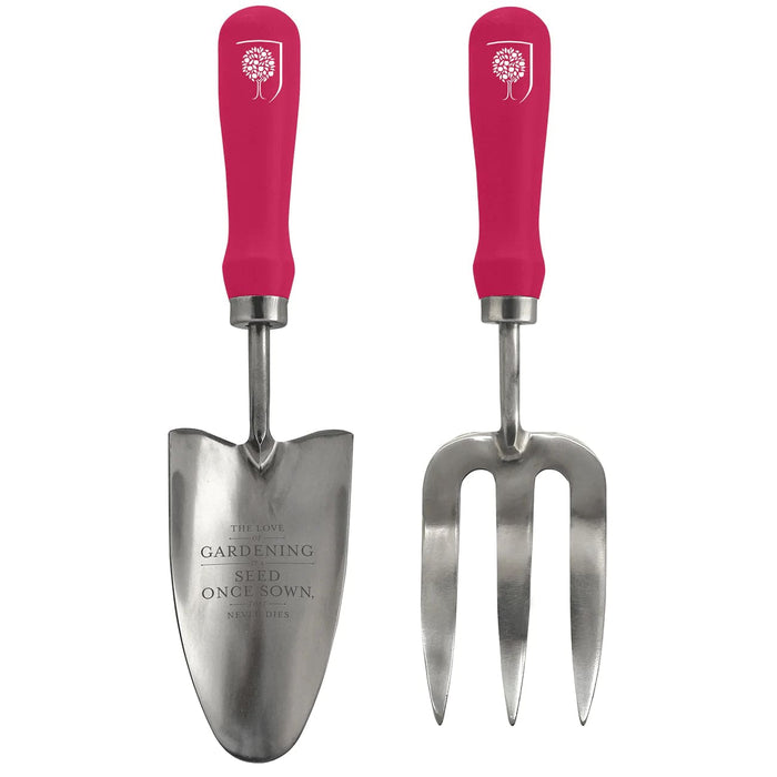 Burgon & Ball Garden Tool Gift Sets - British Bloom Trowel & Fork - Gift Boxed