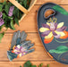 Burgon & Ball Garden Tool Gift Sets - Garden Kneeler & Gloves Bundle - Passiflora