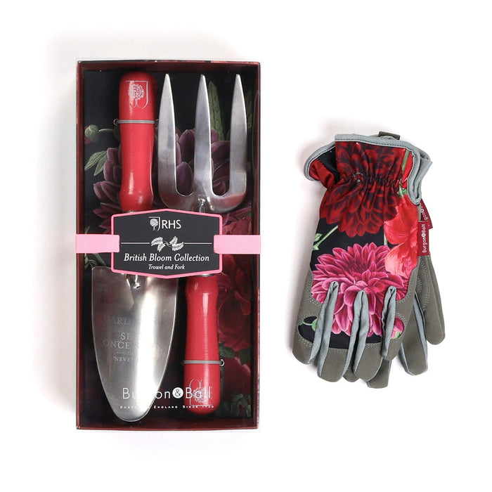 Burgon & Ball Garden Tool Gift Sets - Garden Tools & Gloves Bundle - British Bloom