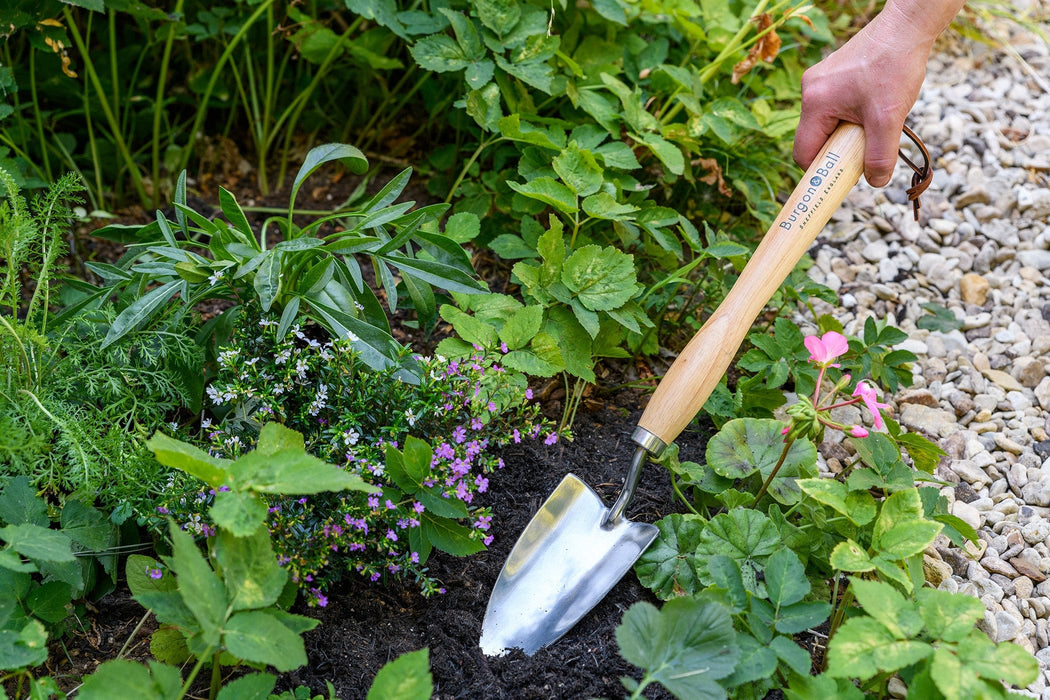 Burgon & Ball Garden Tools & Equipment - Mid Handled Trowel - RHS Endorsed