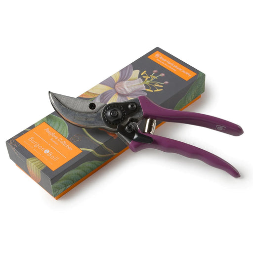 Burgon & Ball Garden Tools & Equipment - Passiflora Secateurs - Gift Boxed