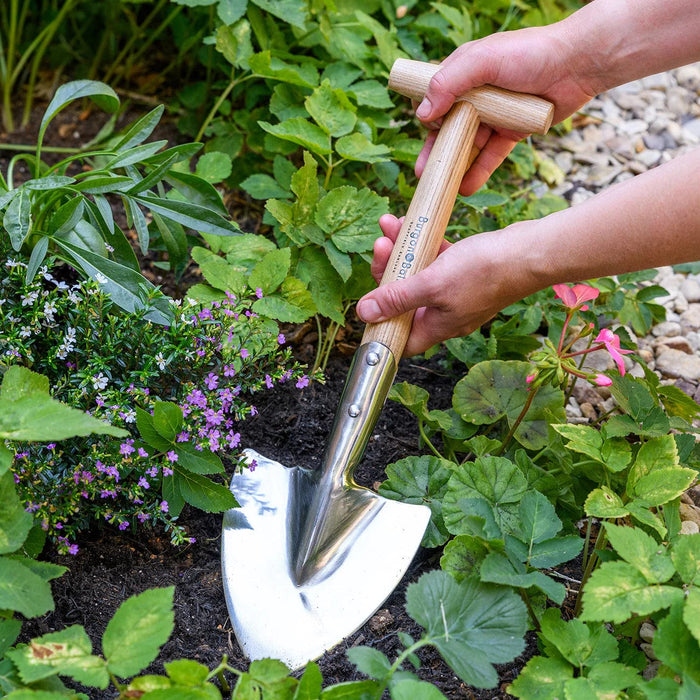 Burgon & Ball Garden Tools & Equipment - Short-Handled Perennial Spade - RHS Endorsed