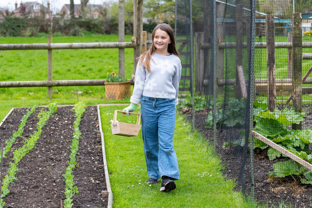 Burgon & Ball Garden Trugs & Baskets - Children's Garden Basket - RHS Growing Gardeners