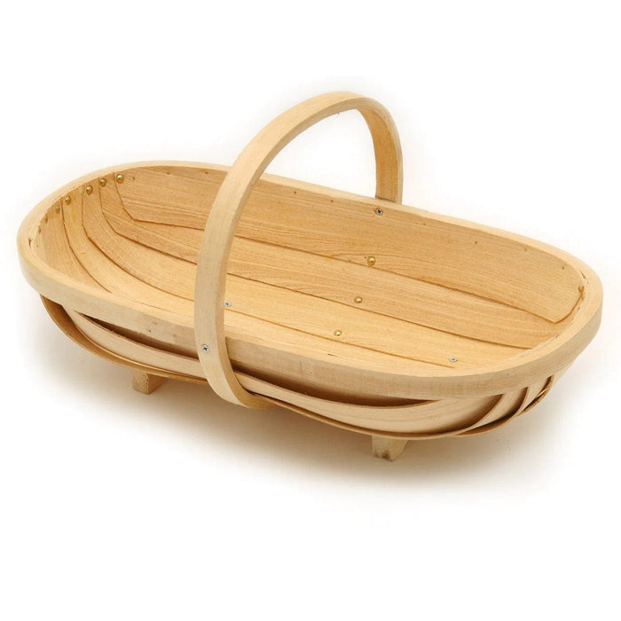 Burgon & Ball Garden Trugs & Baskets - Traditional Wooden Trug - Large