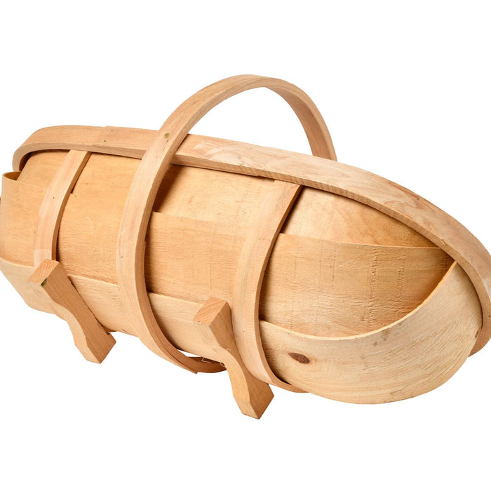 Burgon & Ball Garden Trugs & Baskets - Traditional Wooden Trug - Large