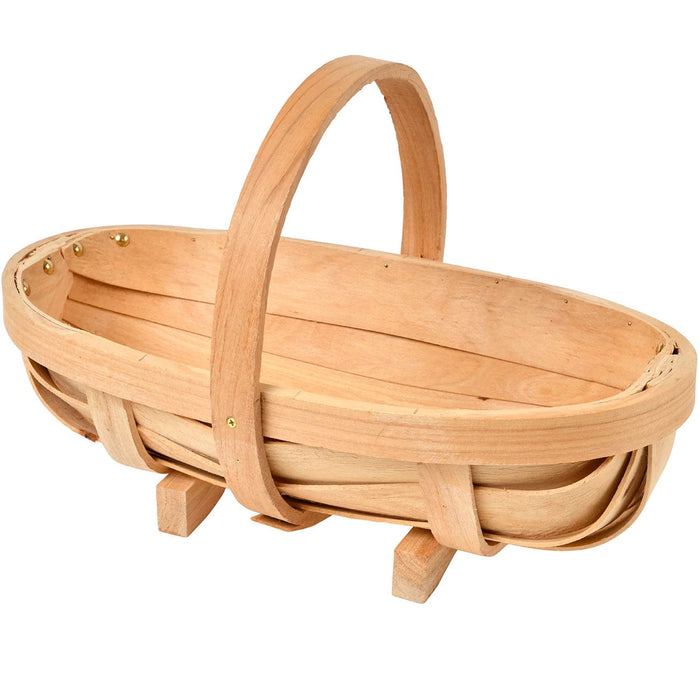 Burgon & Ball Garden Trugs & Baskets - Traditional Wooden Trug - Medium