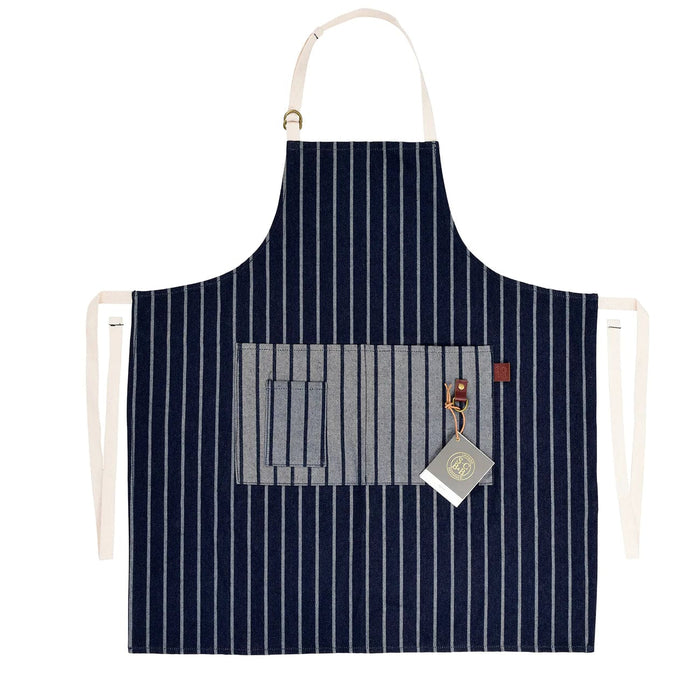 Burgon & Ball Gardening Aprons & Tool Belts - Sophie Conran Gardener's Apron - Blue Stripe