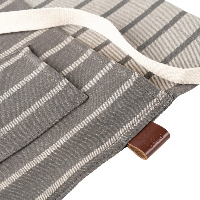 Burgon & Ball Gardening Aprons & Tool Belts - Sophie Conran Waist Apron - Grey Stripe