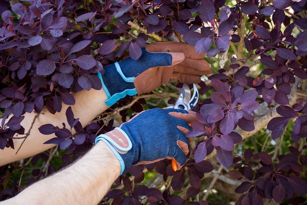 Burgon & Ball Gardening Gloves - Dig The Glove - Denim