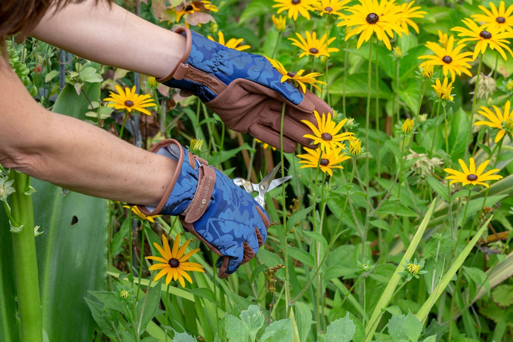 Burgon & Ball Gardening Gloves - Love The Glove - Oak Leaf Navy