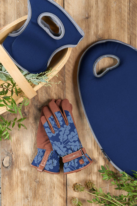 Burgon & Ball Gardening Gloves - Love The Glove - Oak Leaf Navy