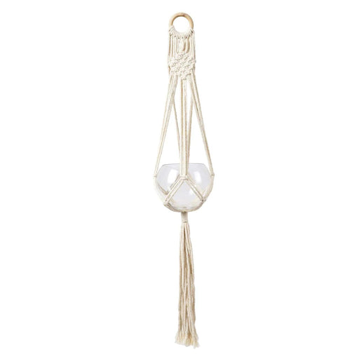 Burgon & Ball Indoor Plant Pots - Macrame Plant Pot Hanger - Woodstock